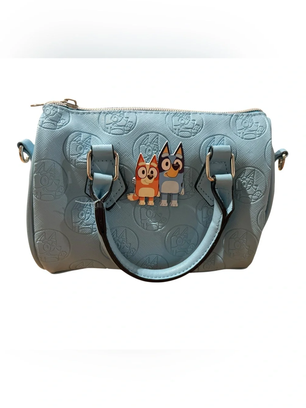 Bluey Light Blue Top Handle Convertible Bag
